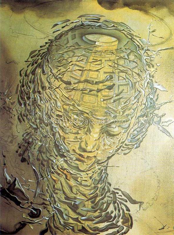 拉斐尔爆炸了的头 - 萨尔瓦多·达利